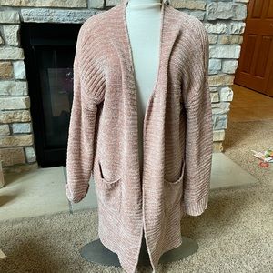 Chenille cardigan